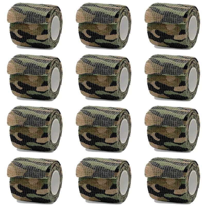 Outdoor Hunting Fabric - 1/6/12 pièces Wetland Camouflage élastique chasse