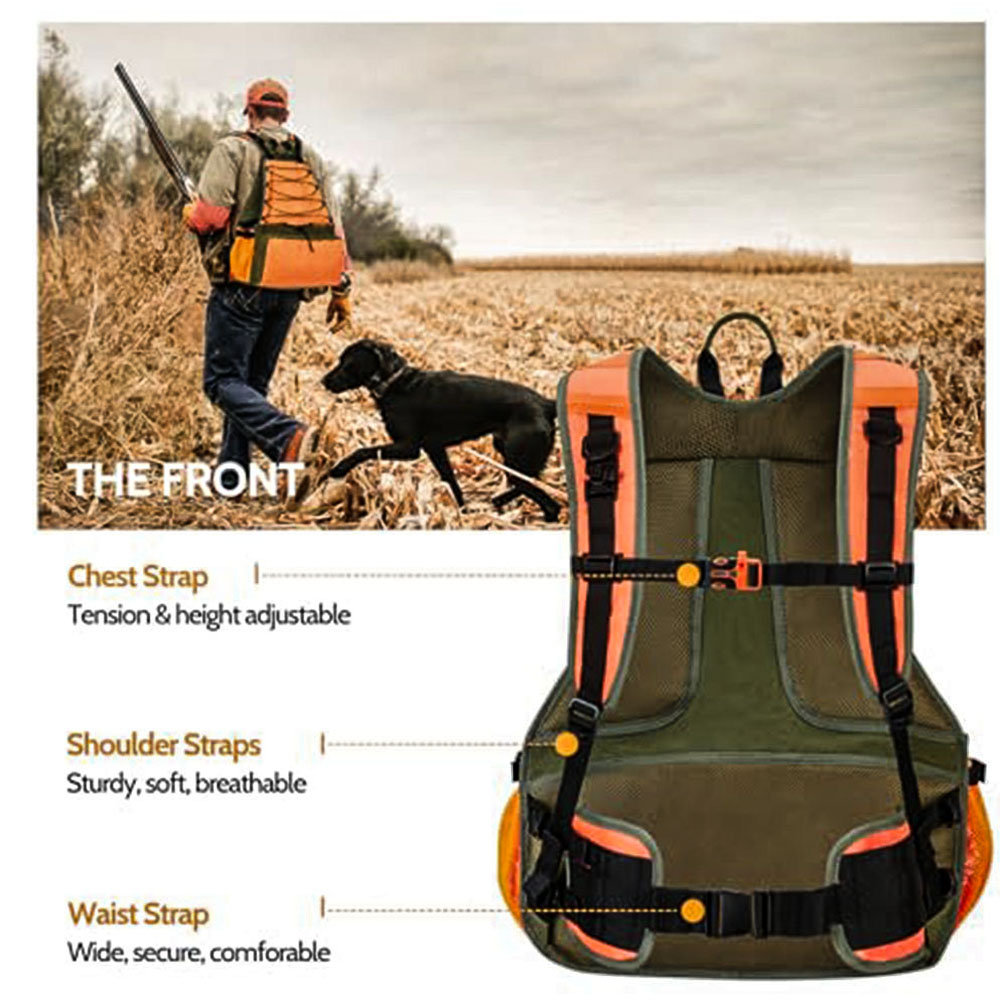 Hunting Quail - Gilet de chasse tactique pour hommes,