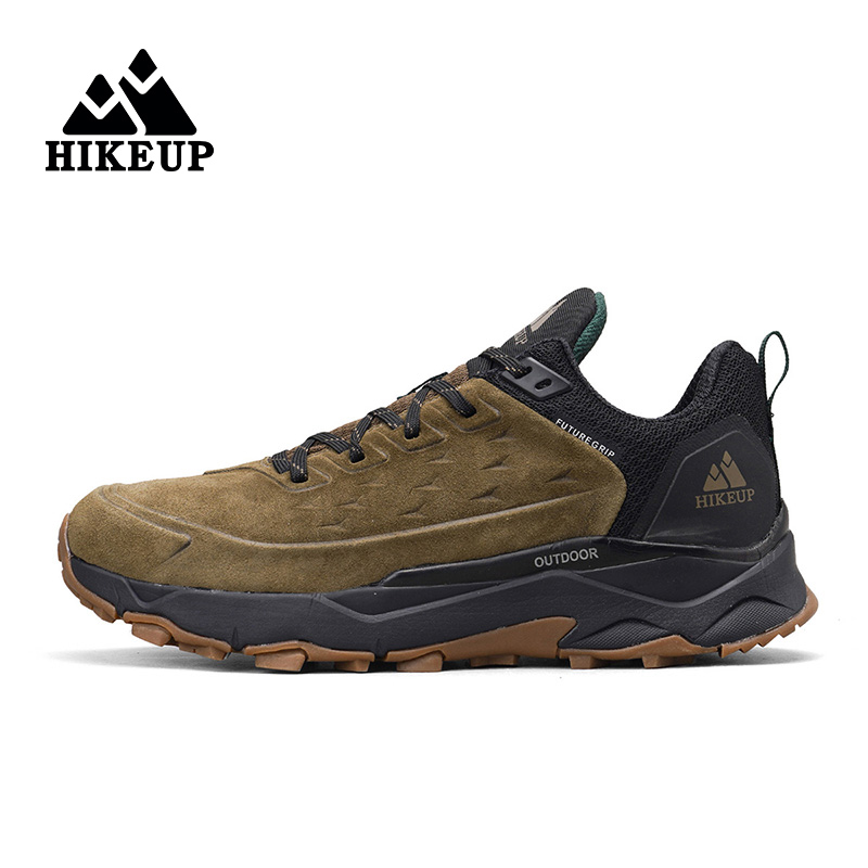 Outdoor Hunting Fabric - HIKEUP-Chaussures coordonnantes pour homme, semelle extérieure