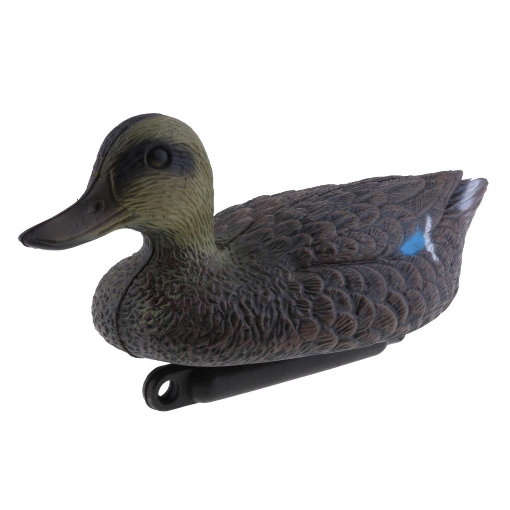 Decoy Duck Plastic - Décorations de canards mandarins réalistes, leurres