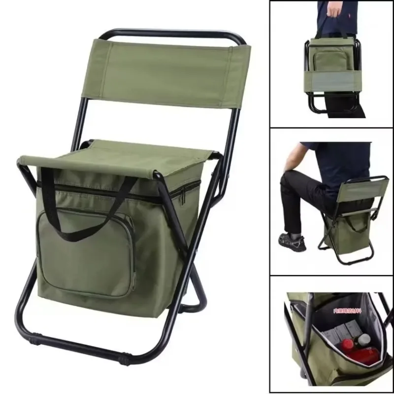 Hunting And Fishing Outdoor Chairs - Chaise de pêche pliante Portable détachable,