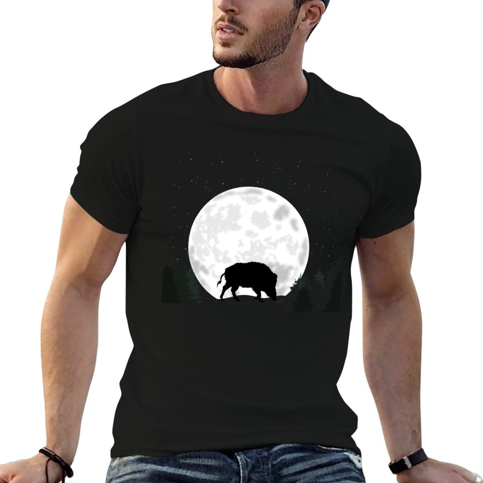 Wildman Hunting & Outdoor Nelspruit - T-shirt de chasse au sanglier en