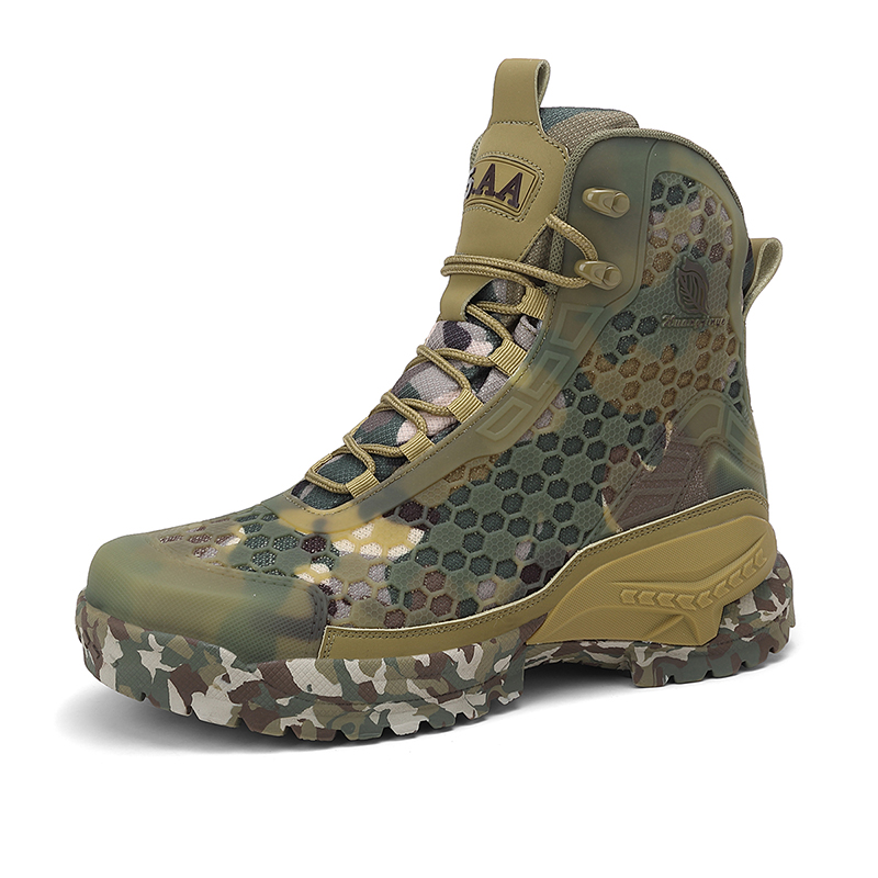 Outdoor Hunting Fabric - Chaussures de randonnée pour hommes, bottes