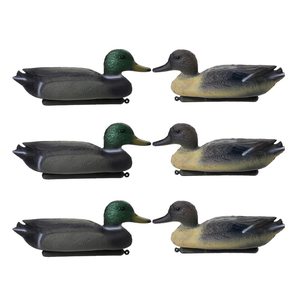 Decoy Duck Plastic - Leurre de canard flottant grandeur nature