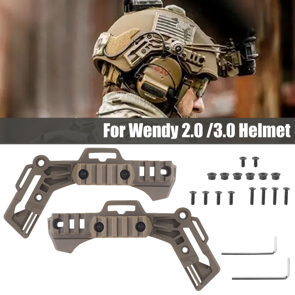 Outdoor Hunting Guide - Adaptateur de montage sur rail latéral