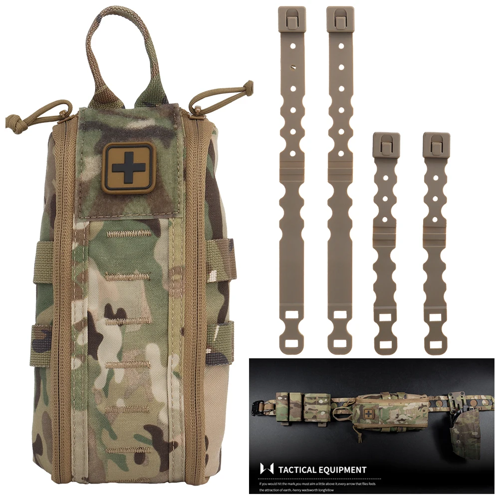 Outdoor Hunting Fabric - Trousse de premiers secours de Camping,