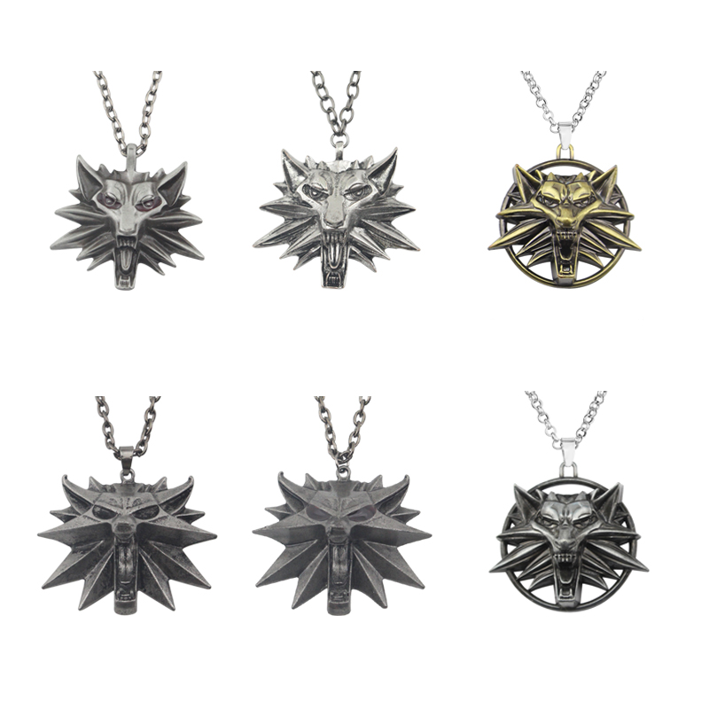 Wildman Hunting & Outdoor Nelspruit - Collier pendentif tête de loup à