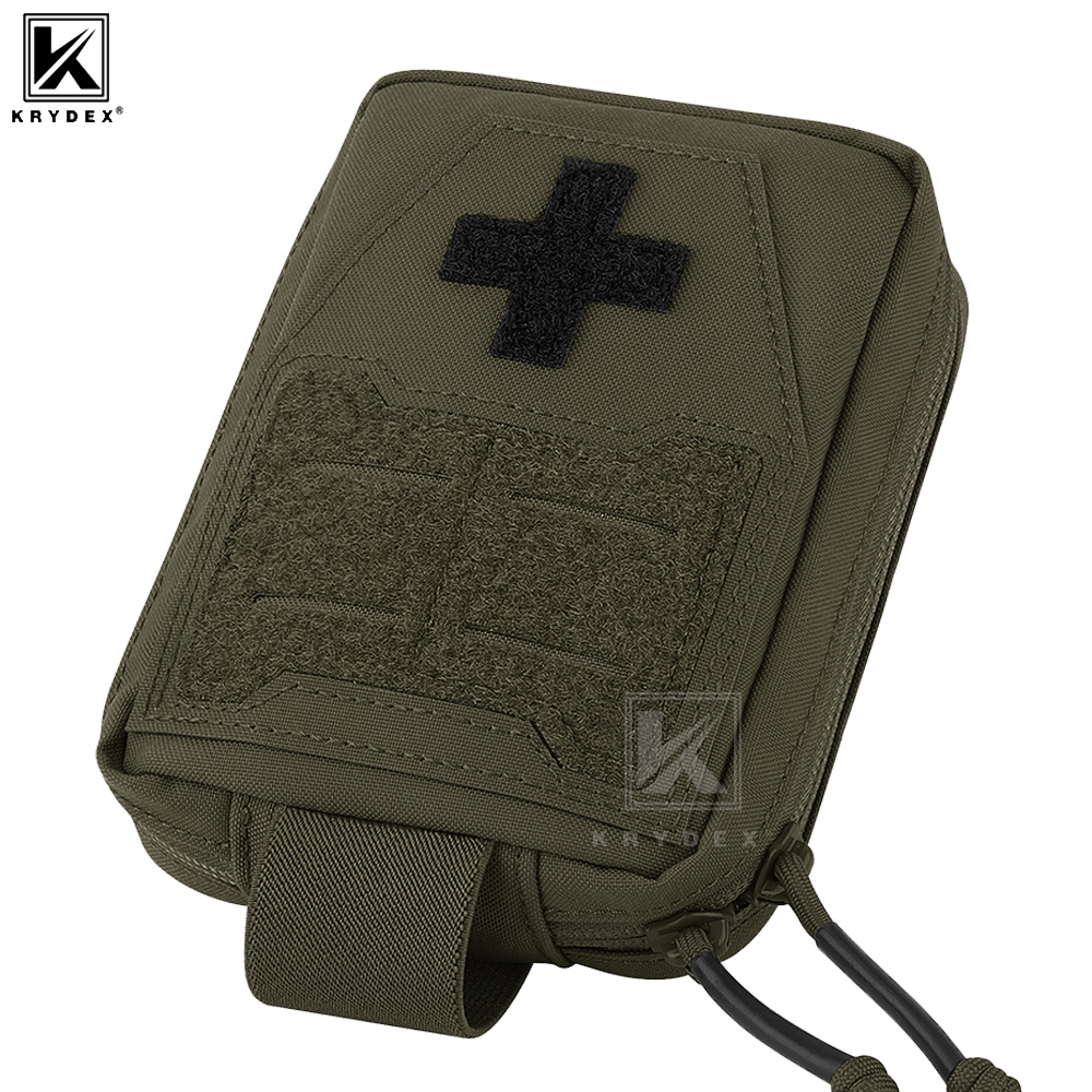Outdoor Hunting Belt - Pochette médicale tactique KRYDEX IFAK, porte-trousse