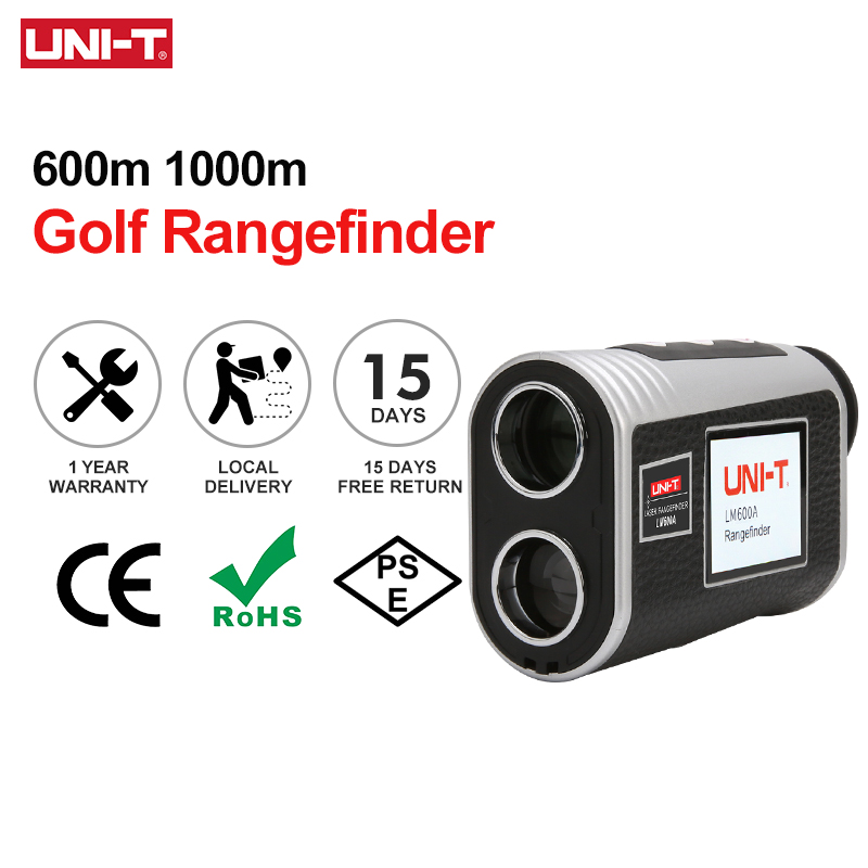 Rangefinder Laser Hunting - Télémètre de golf UNI-T avec réglage