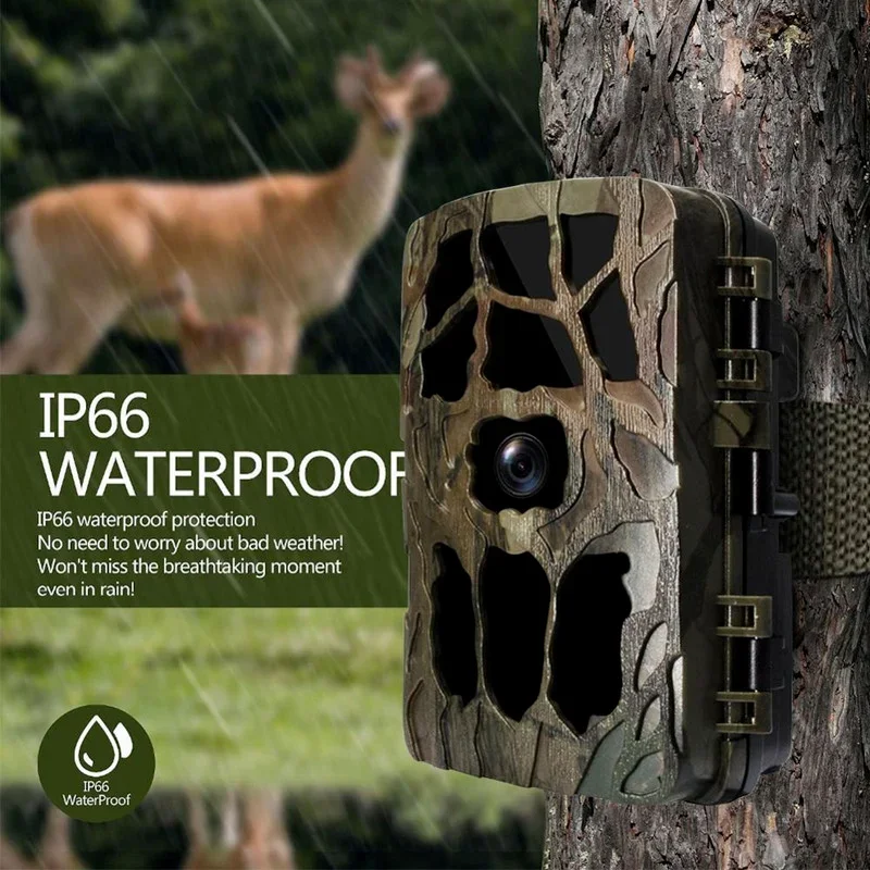 Outdoor Hunting Camera Wireless - H982 IP66 étanche 4K extérieur infrarouge
