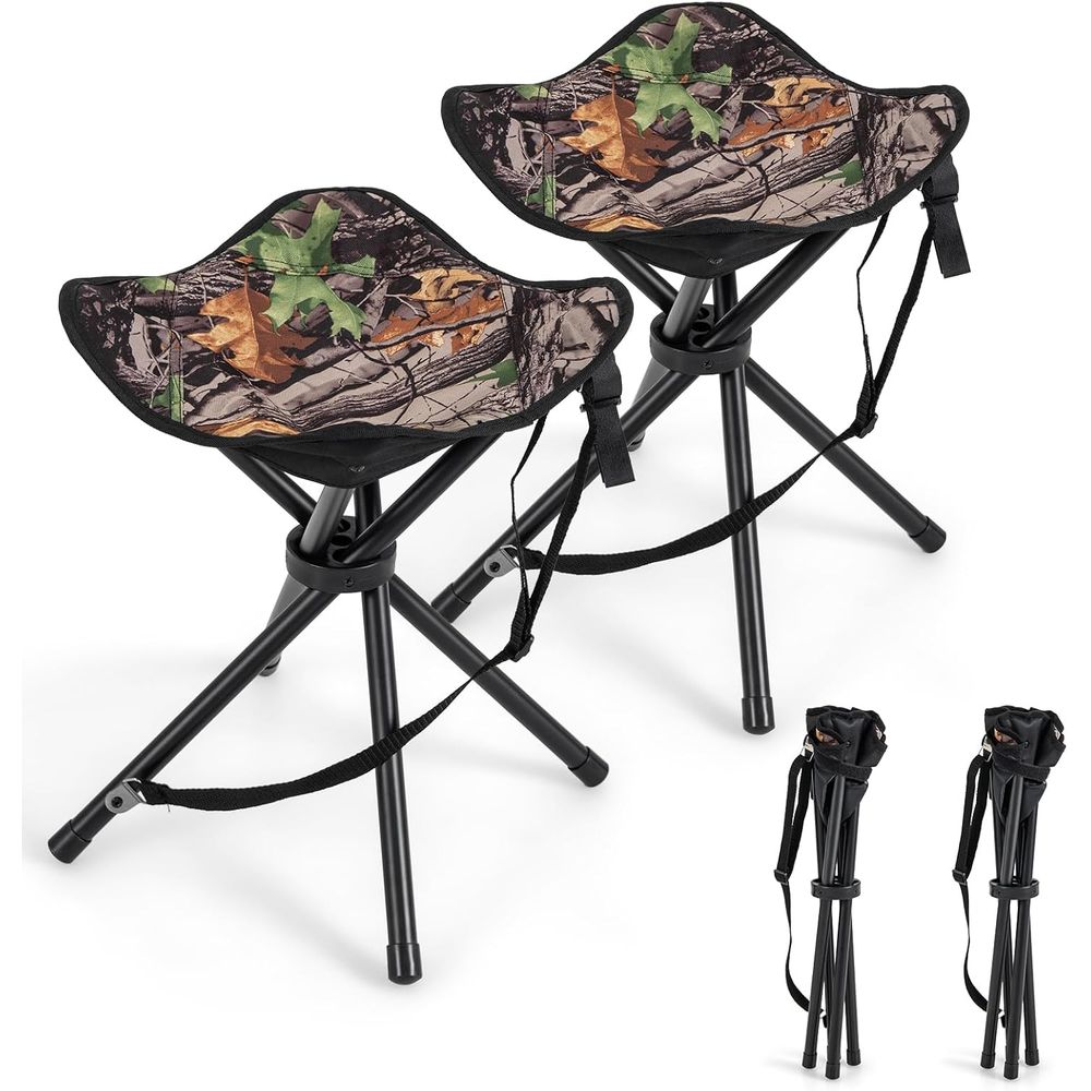 Hunting And Fishing Outdoor Chairs - Lot de 2 tabourets de chasse