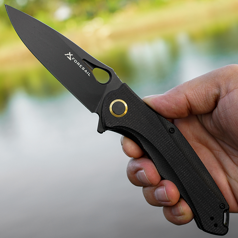 Couteau pliant en acier FORESA - Hunting Camp Outdoor Kitchen avis et prix
