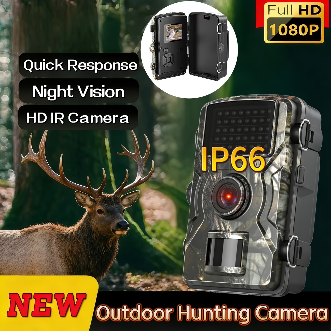Caméra de chasse en plein air  - Outdoor Hunting Camera Wireless avis et prix