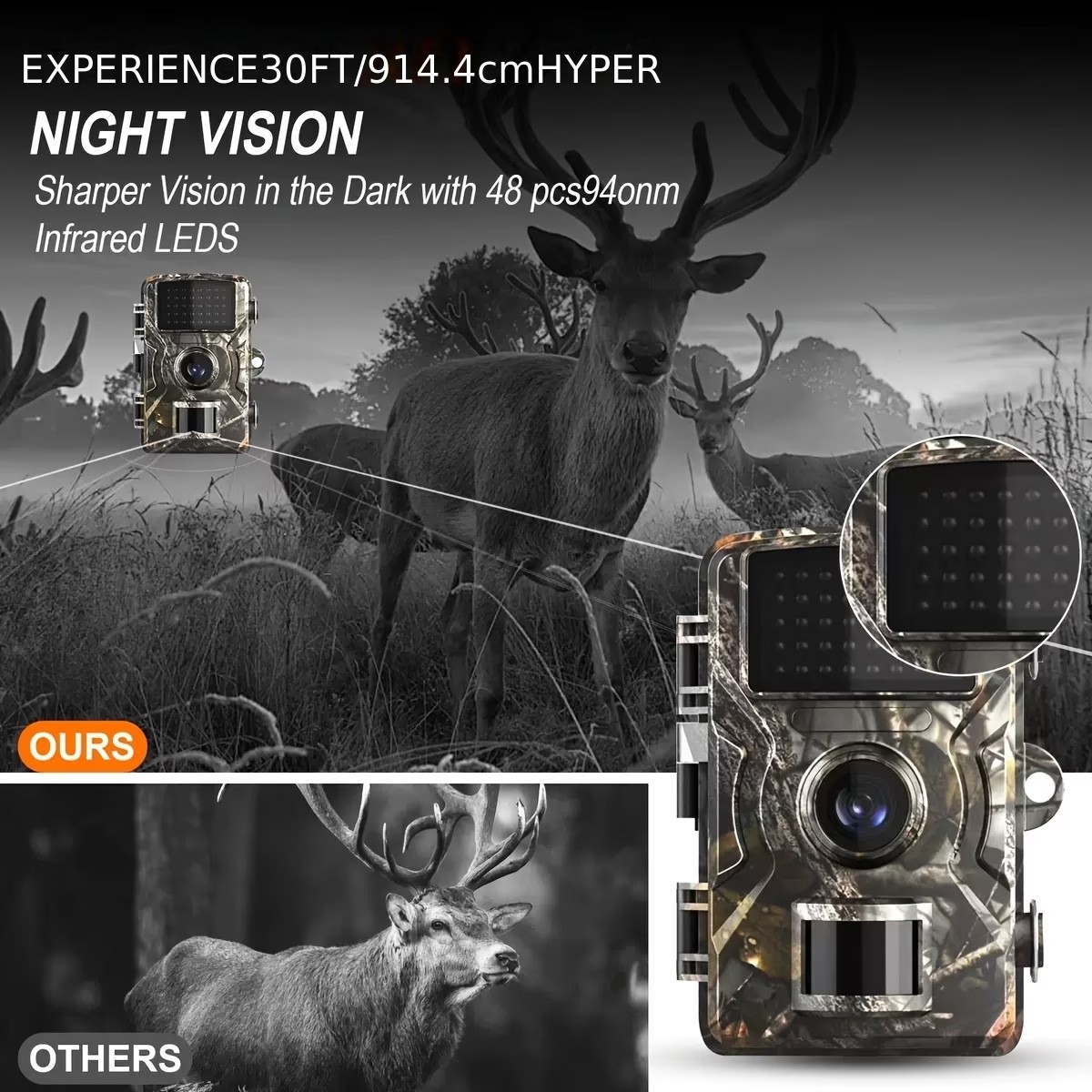 Caméra de chasse en plein air  - Outdoor Hunting Camera Wireless avis et prix