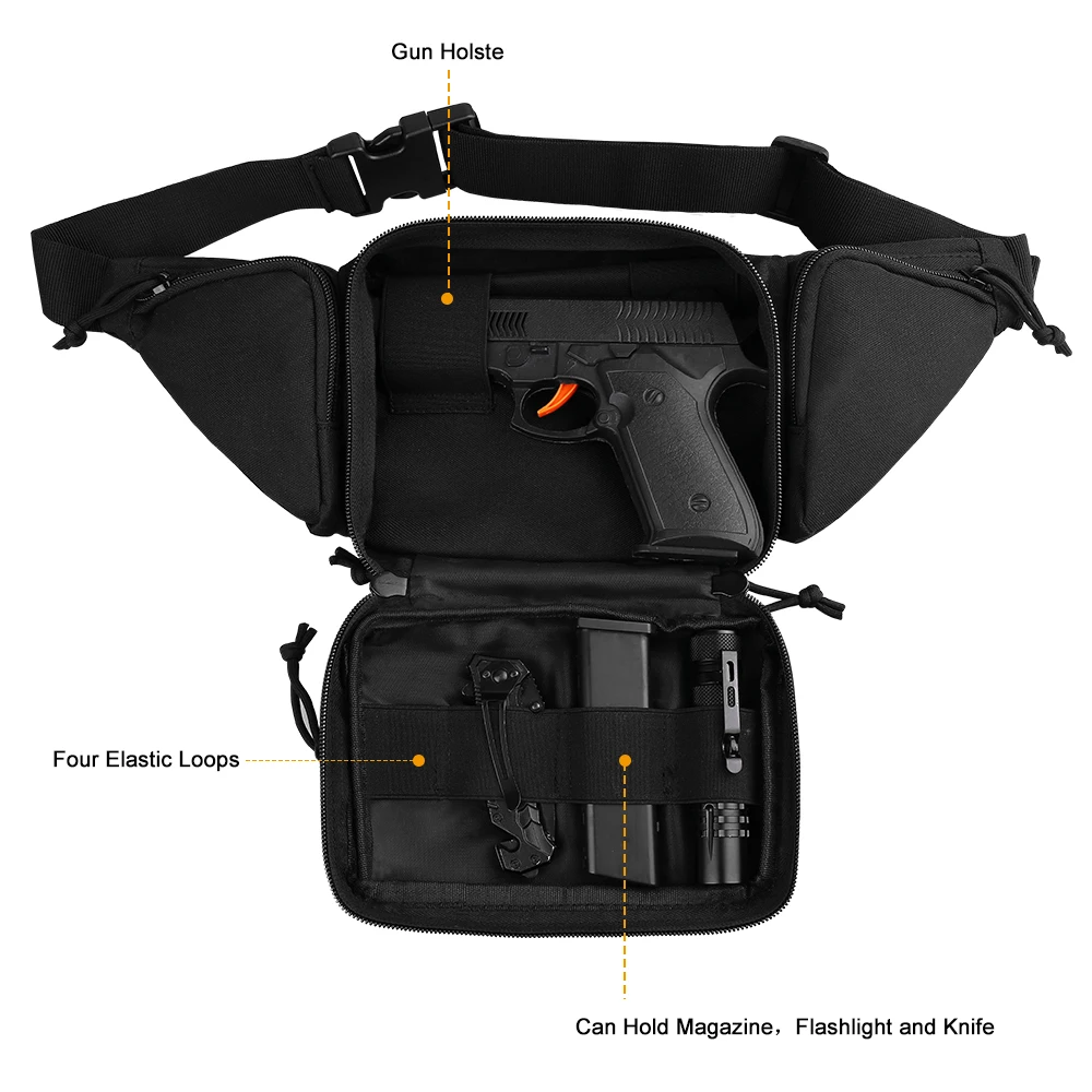 Sac banane tactique pour homme - Outdoor Hunting Belt avis et prix