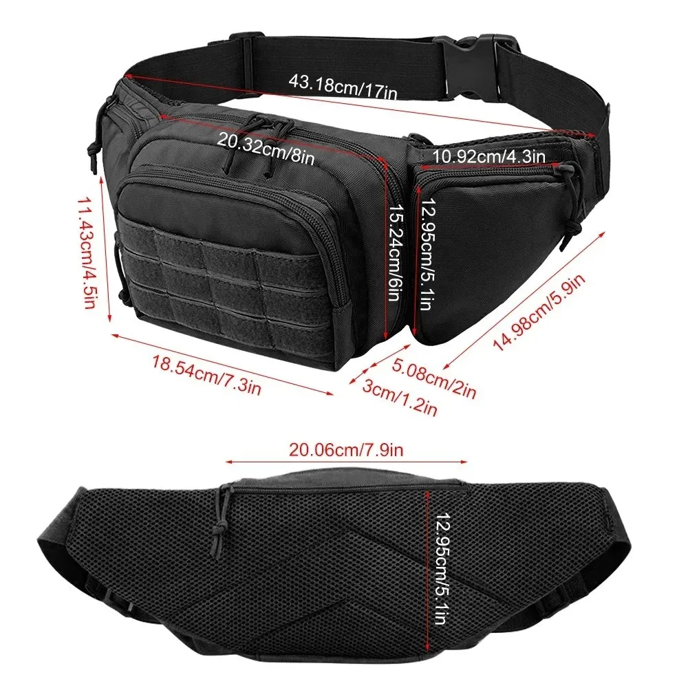 Sac banane tactique pour homme - Outdoor Hunting Belt avis et prix