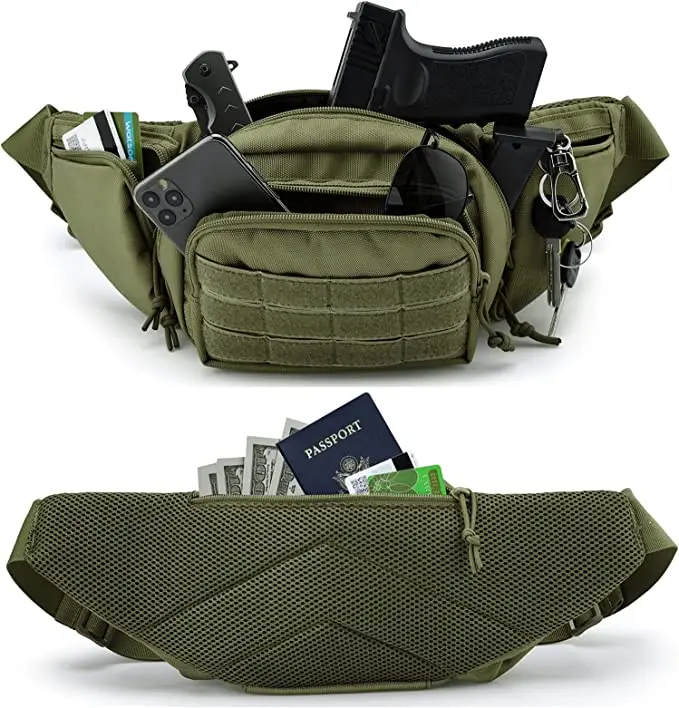 Sac banane tactique pour homme - Outdoor Hunting Belt avis et prix