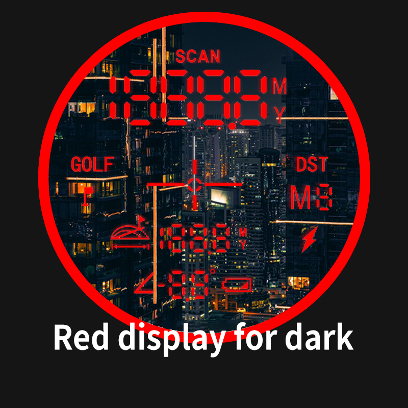 Télémètre laser de golf 600m a - Rangefinder Laser Hunting avis et prix