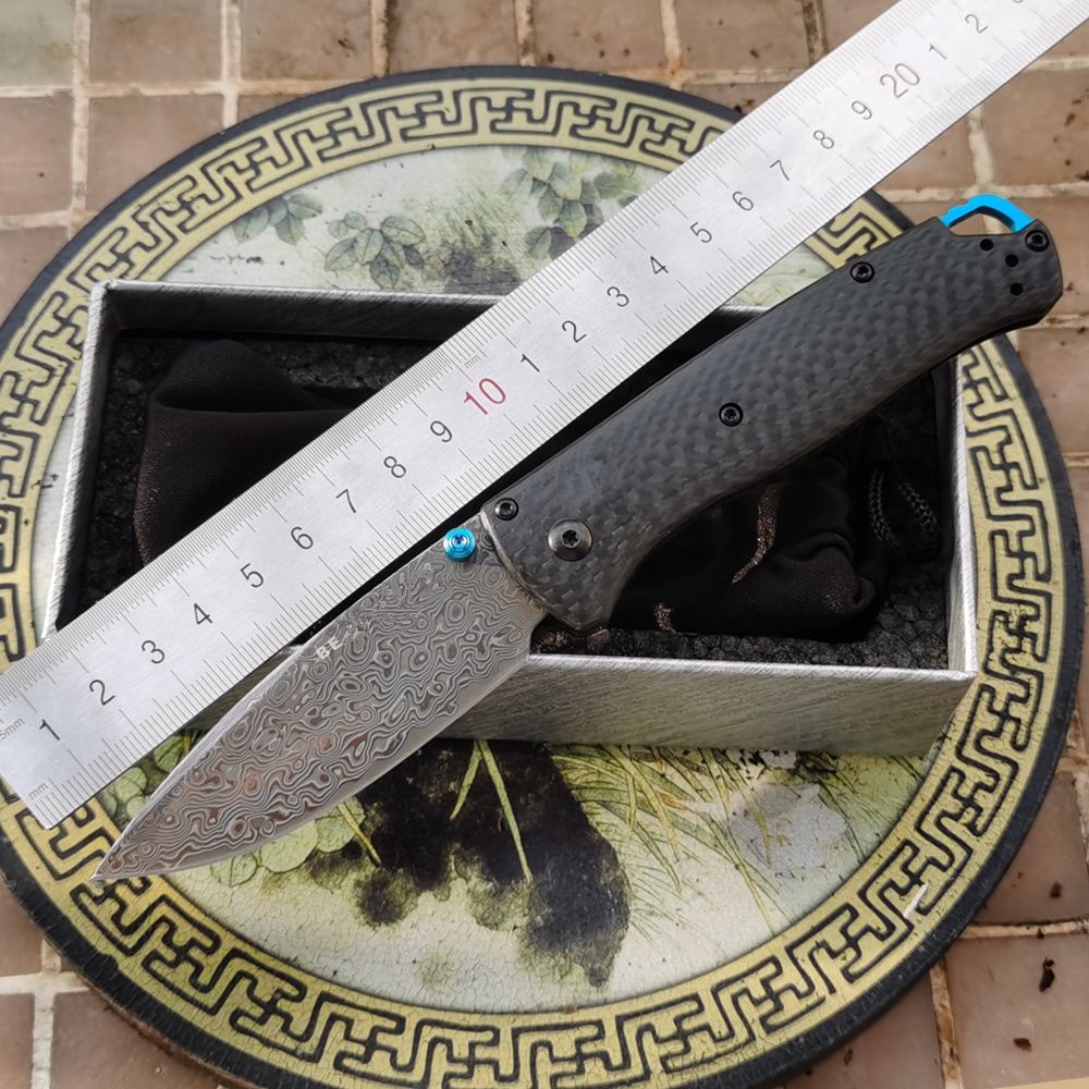 Acier laminé Damas 535 titane  - Best Hunting Outdoor Knife avis et prix