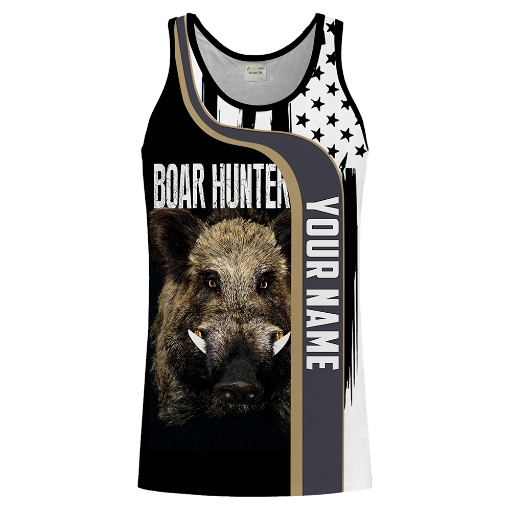 Débardeur personnalisé Boar Hu - Wildman Hunting & Outdoor Nelspruit avis et prix