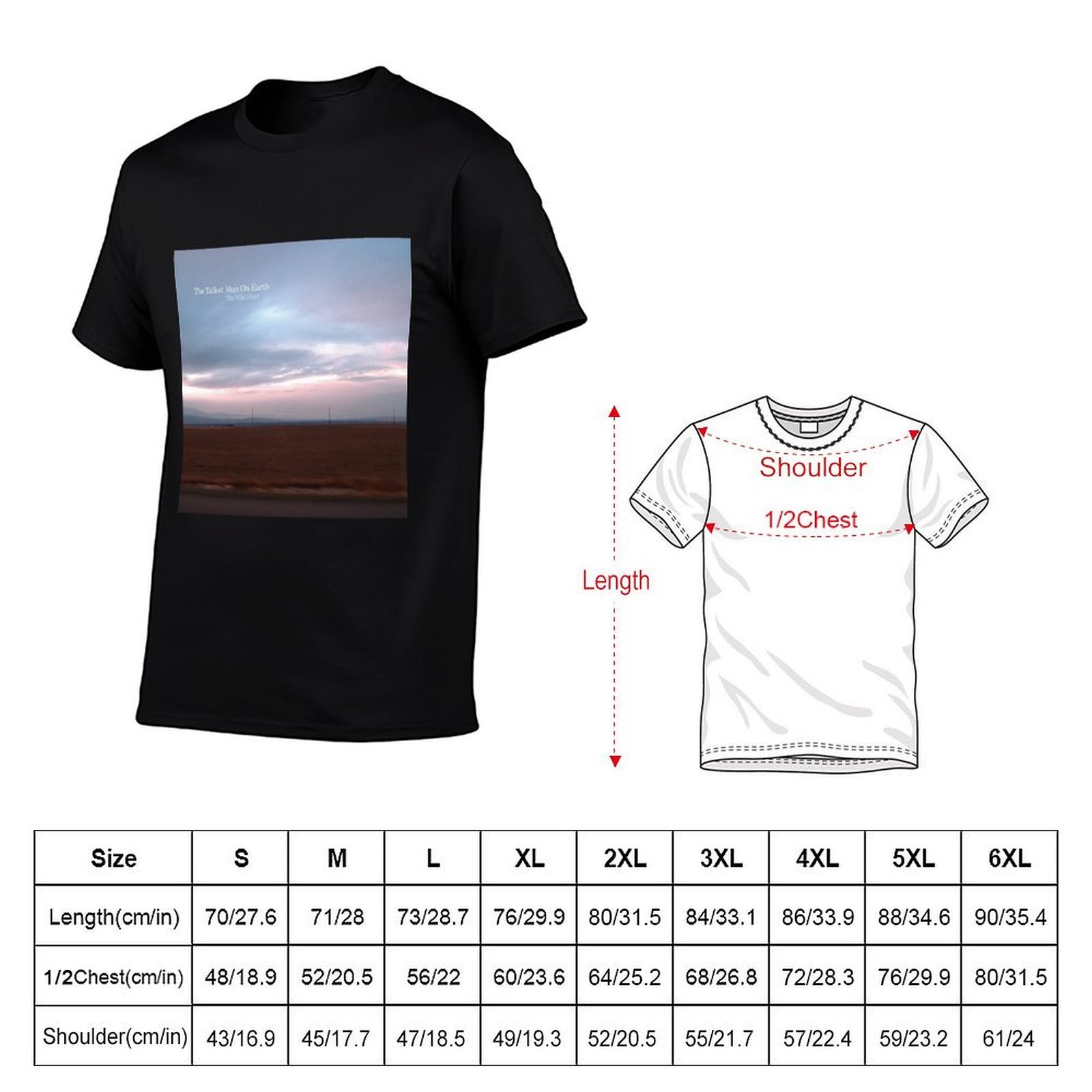 T-shirt The Tallest Man On Ear - Wildman Hunting & Outdoor Reviews avis et prix