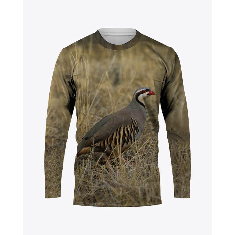 CamSolomon-T-shirt à col rond  - Hunting Quail avis et prix