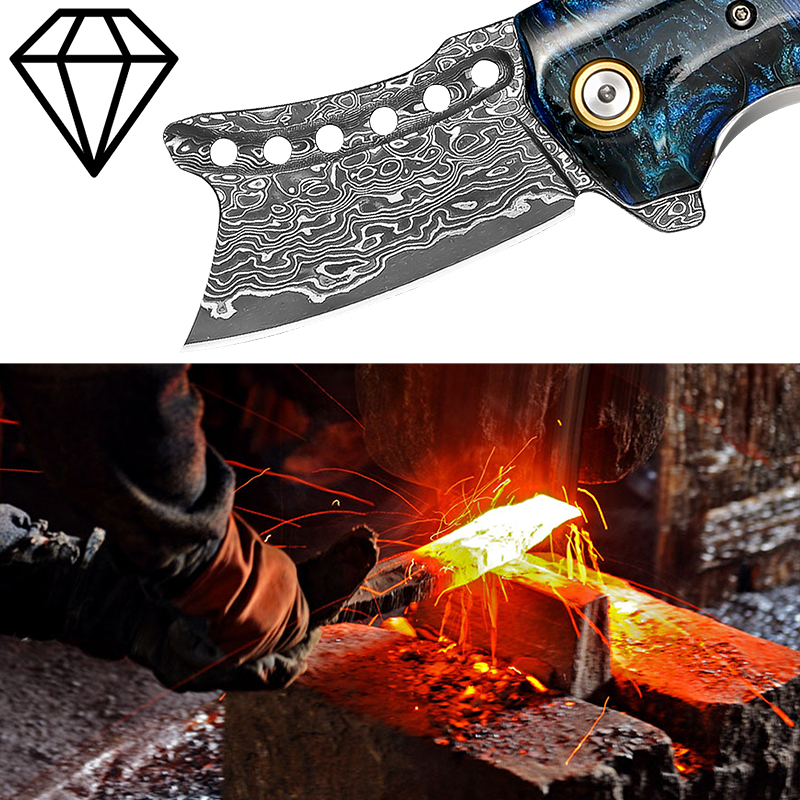 Couteau de poche en acier Dama - Hunting Camp Outdoor Kitchen avis et prix