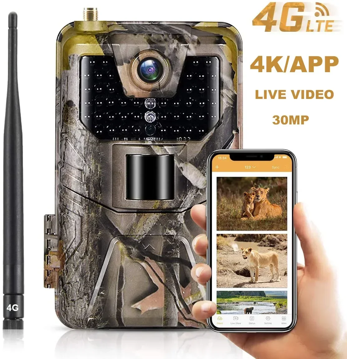 HC-900Pro 36MP photos 4K vidéo - Outdoor Hunting Camera Wireless avis et prix