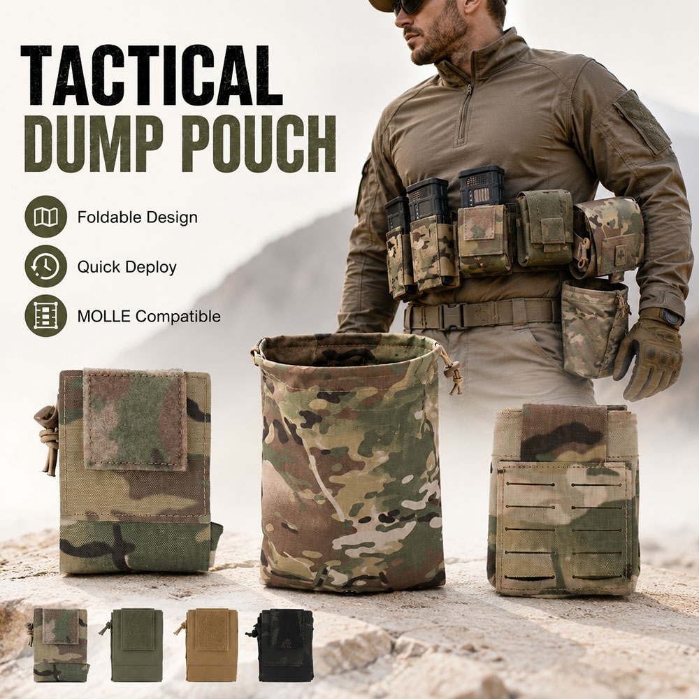 Pochette tactique MOLLE pliabl - Outdoor Hunting Gear Storage avis et prix