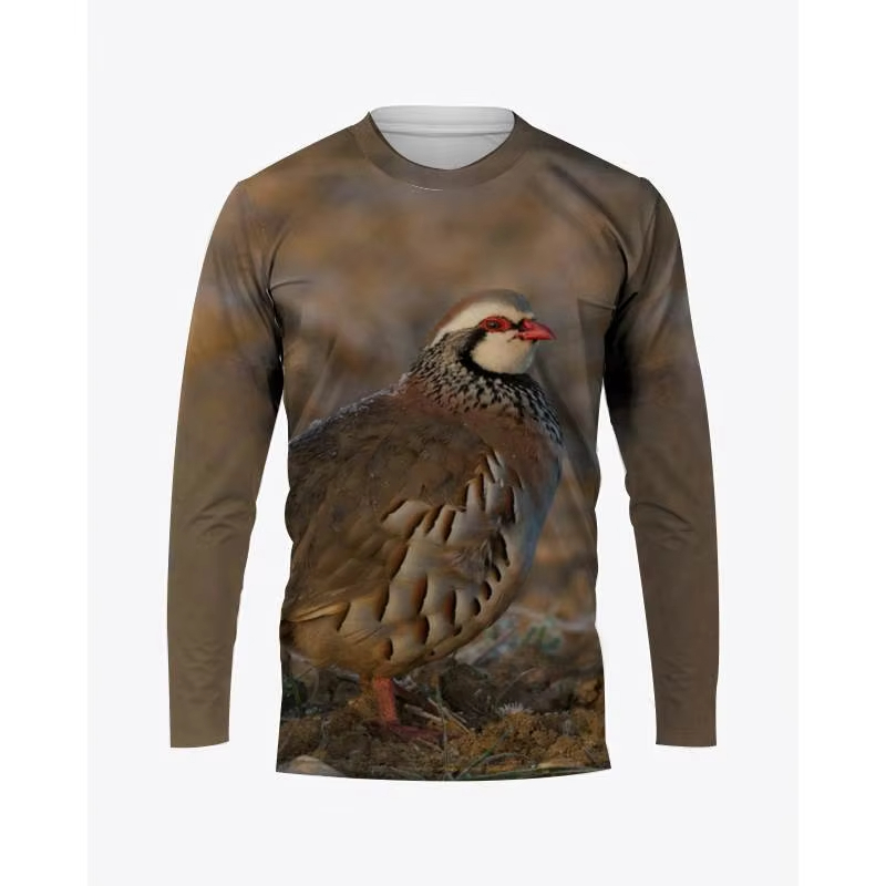CamSolomon-T-shirt à manches l - Hunting Quail avis et prix