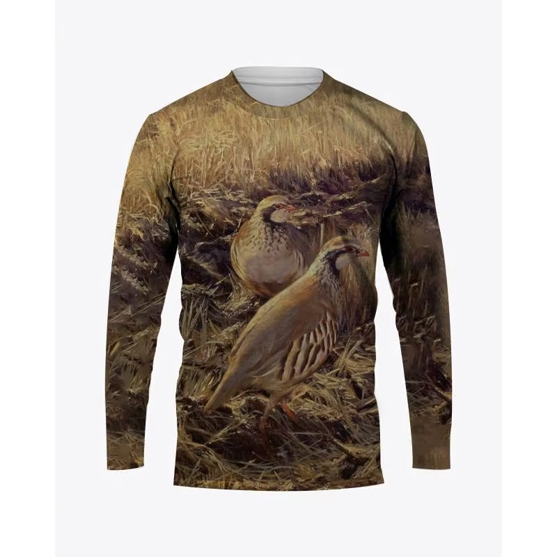 CamSolomon-T-shirt à manches l - Hunting Quail avis et prix
