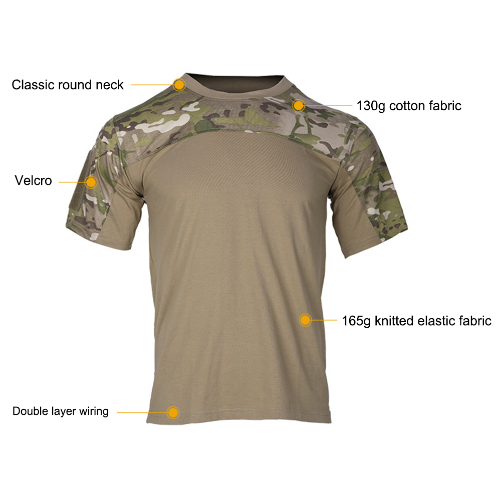CamSolomon-T-shirt camouflage  - Outdoor Hunting Fabric avis et prix