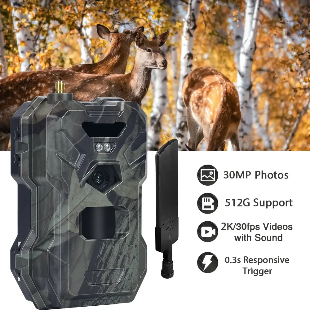 HC-880Pro 4G 30MP HD 2K Vision - Outdoor Hunting Camera Wireless avis et prix