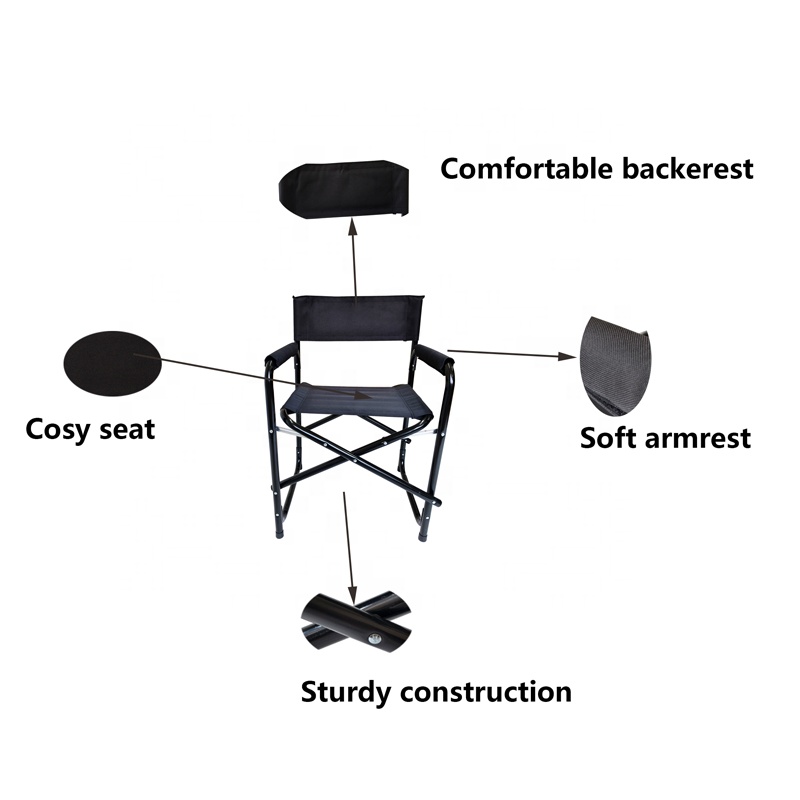 Chaise de directeur pliante Po - Hunting And Fishing Outdoor Chairs avis et prix