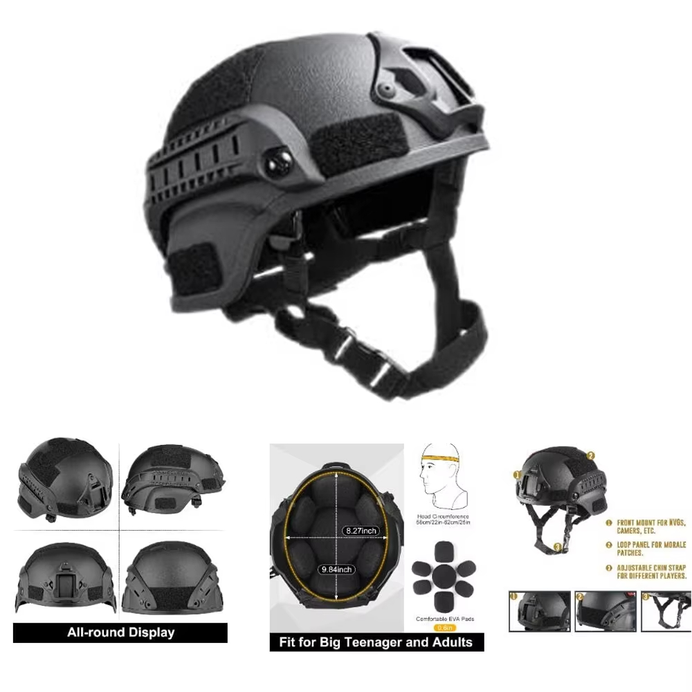 Casque Airsoft MICH et masque  - Outdoor Hunting Guide avis et prix