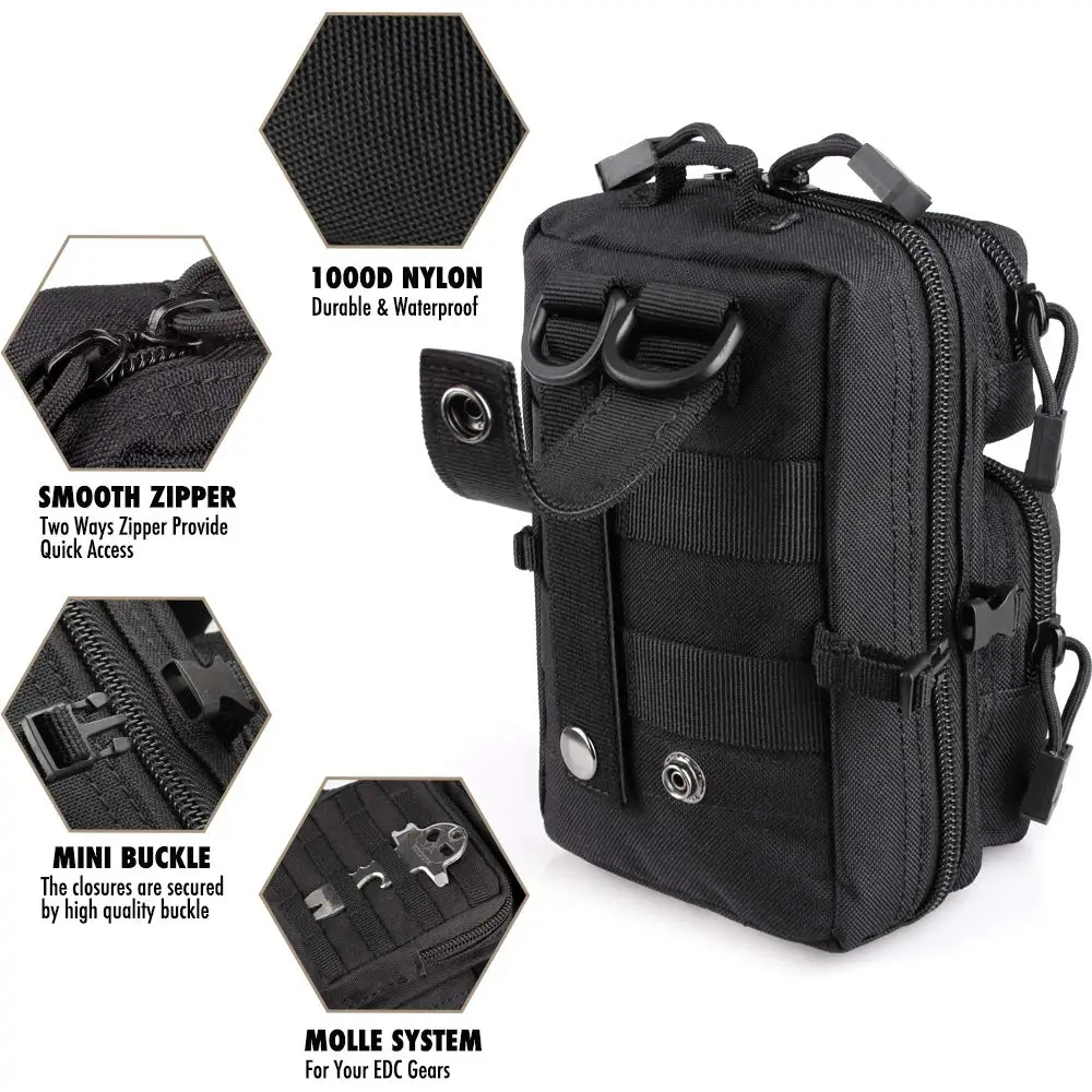 Mini pochette utilitaire Molle - Outdoor Hunting Gear Storage avis et prix