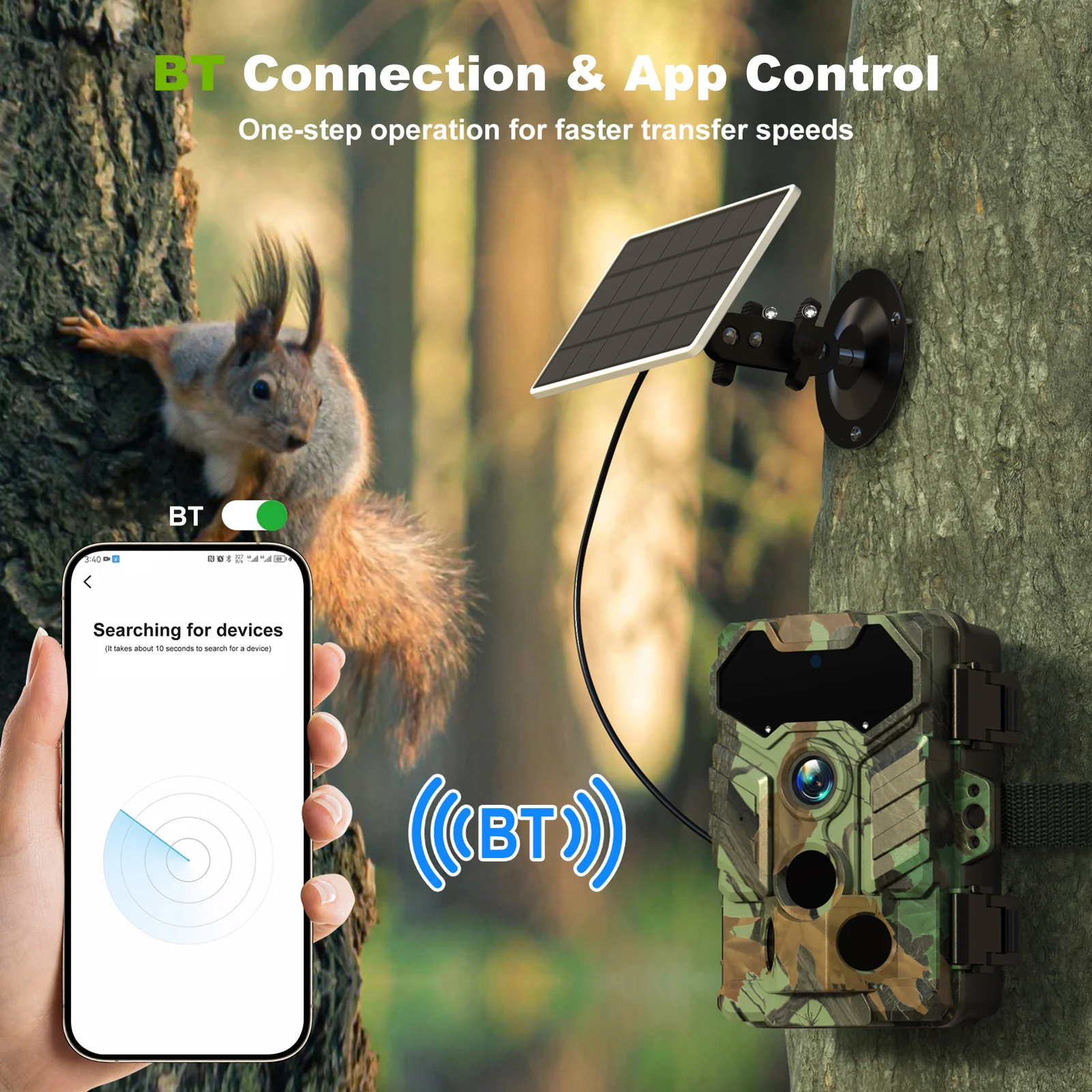 Caméra solaire extérieure sans - Outdoor Hunting Camera Wireless avis et prix