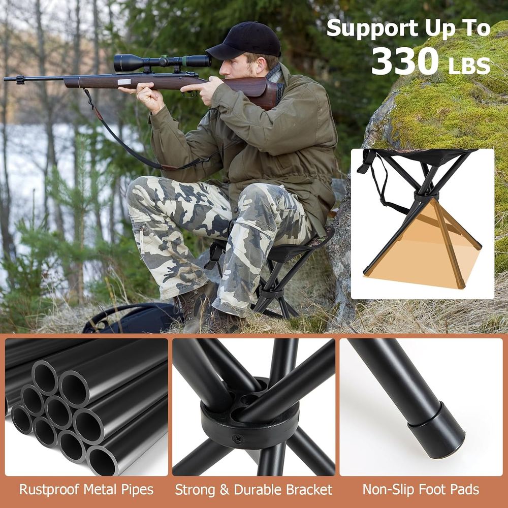 Lot de 2 tabourets de chasse p - Hunting And Fishing Outdoor Chairs avis et prix
