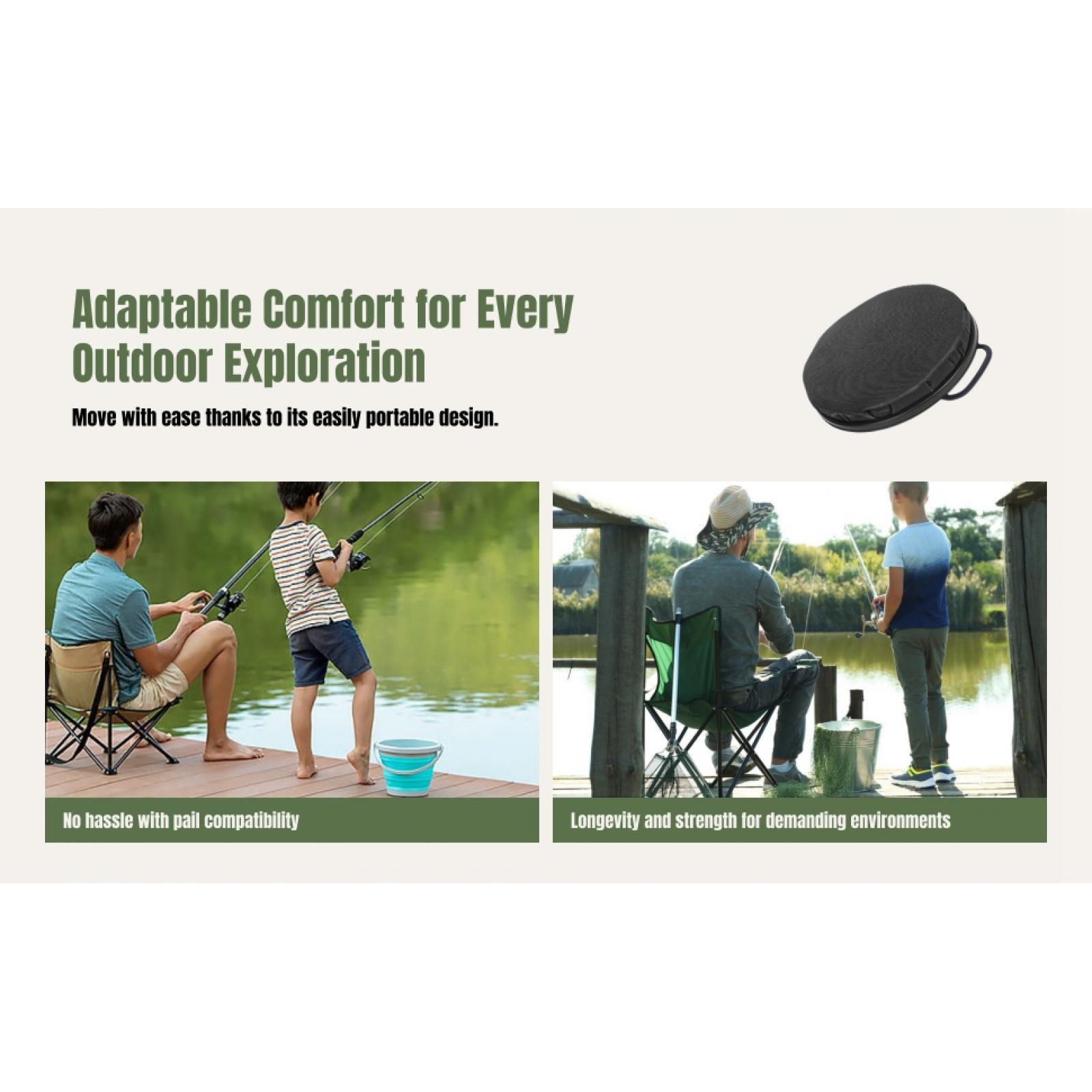 Siège pivotant à 360° avec cou - Hunting And Fishing Outdoor Chairs avis et prix