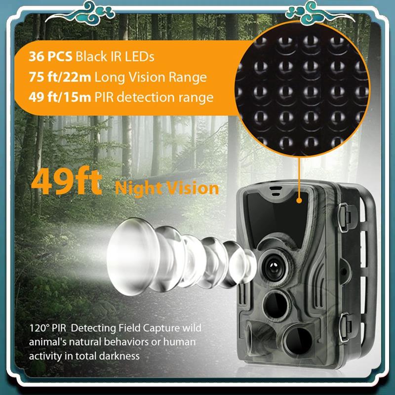 Caméra de chasse pour la faune - Outdoor Hunting Camera Wireless avis et prix