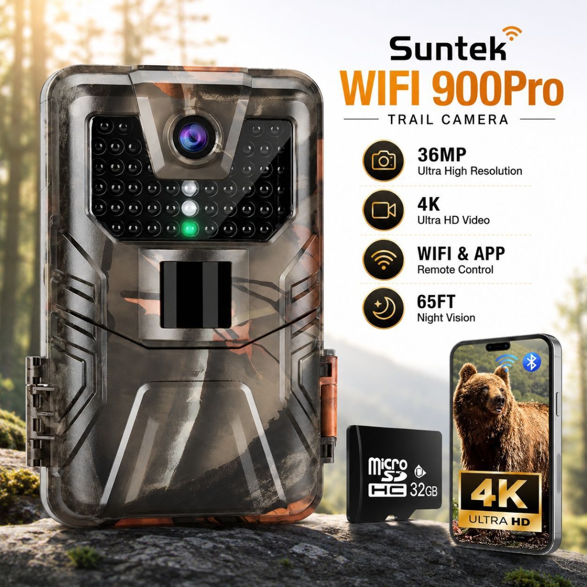 Caméra de chasse extérieure Wi - Outdoor Hunting Camera Wireless avis et prix