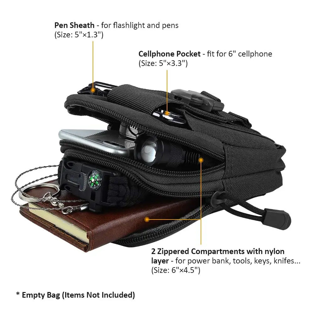Sacs de ceinture tactiques mul - Outdoor Hunting Belt avis et prix